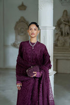 03-Piece Lawn Suit With Embroidery - Ready To Wear