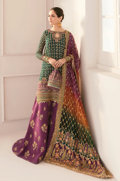 03-Piece Chiffon Suit With Heavy Embroidery - Ready To Wear