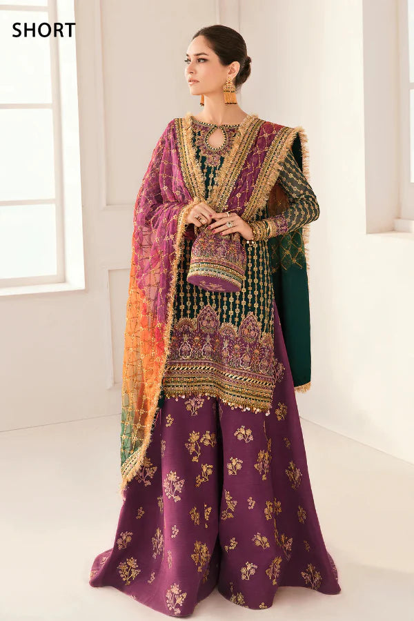 03-Piece Chiffon Suit With Heavy Embroidery - Ready To Wear
