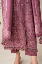 3 Piece Stitched Embroidery Khaddar Suit - Ready To Wear