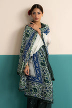 3 Piece Stitched Designer Suit - Ready To Wear