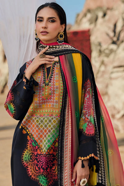 03-Piece Printed Lawn Suit - Ready To Wear