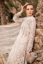 3 Piece Stitched Embroidered Lawn Suit - Ready To Wear