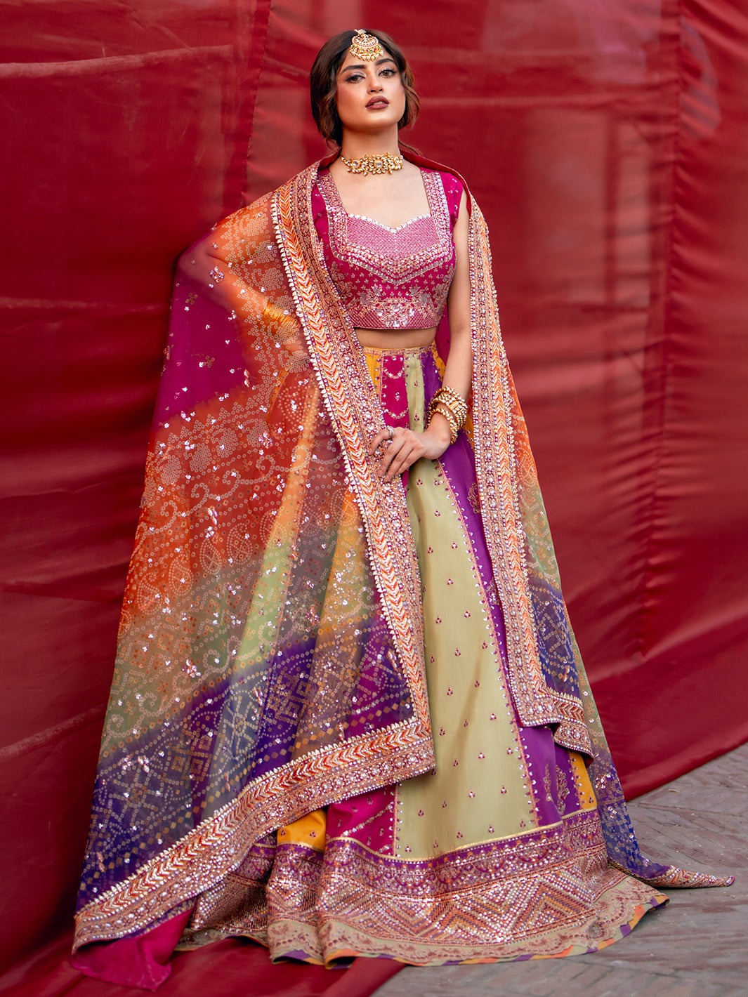 Luxury Stitched Bridal Suit - Ready To Wear