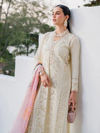 03-Piece Lawn Suit With Embroidery - Ready To Wear