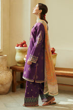 3 Piece Stitched Printed Lawn Suit - Ready To Wear