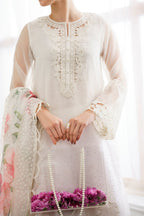 3 Piece Stitched Embroidery Suit - Ready To Wear