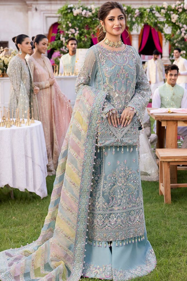 3 Piece Stitched Bridal Suit - Ready To Wear