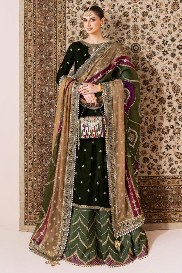 3 Piece Stitched Bridal Suit - Ready To Wear