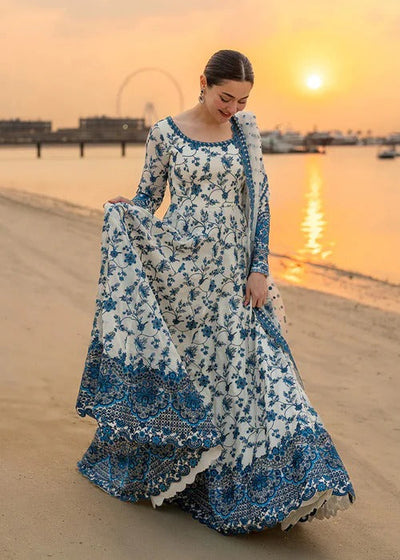 03-Piece Lawn Suit ( Maxi Style ) - Ready To Wear