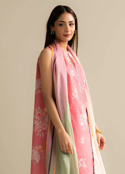 3 Piece Stitched Designer Suit - Ready To Wear