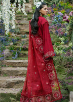 3 Piece Stitched Lawn Suit - Ready To Wear