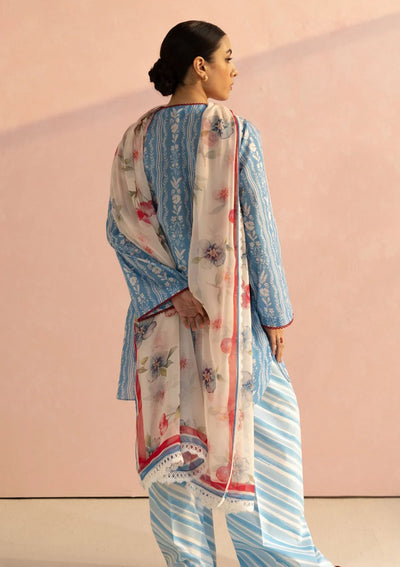 3 Piece Stitched Designer Suit - Ready To Wear