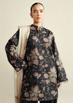3 Piece Stitched Cambric Suit - Ready To Wear