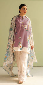 3 Piece Stitched Designer Suit - Ready To Wear