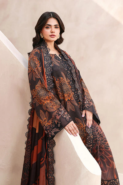 03-Piece Printed Lawn Suit  - Ready To Wear